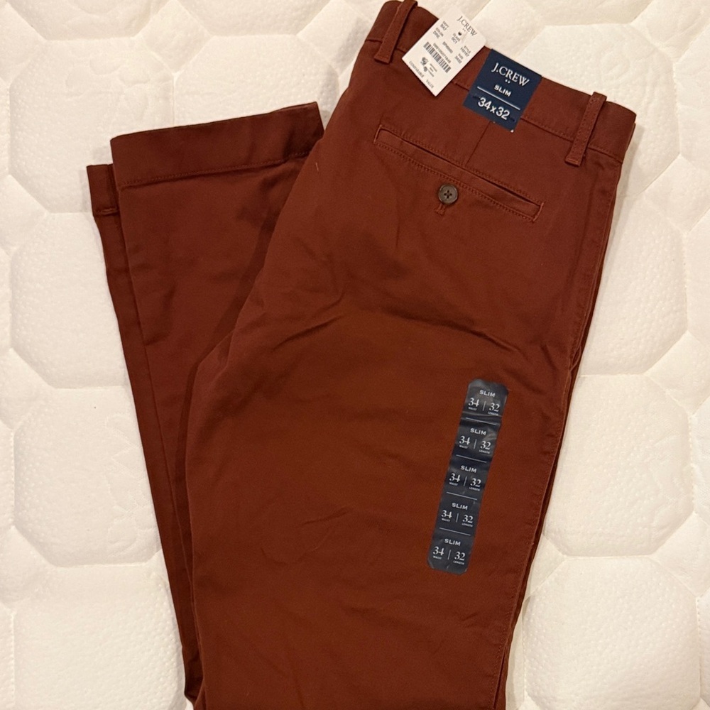 J. Crew Rust Chinos